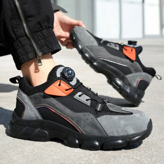 Seitlich getragene TGX-W36 Schuhe – sportlich, leicht und sicher im Design