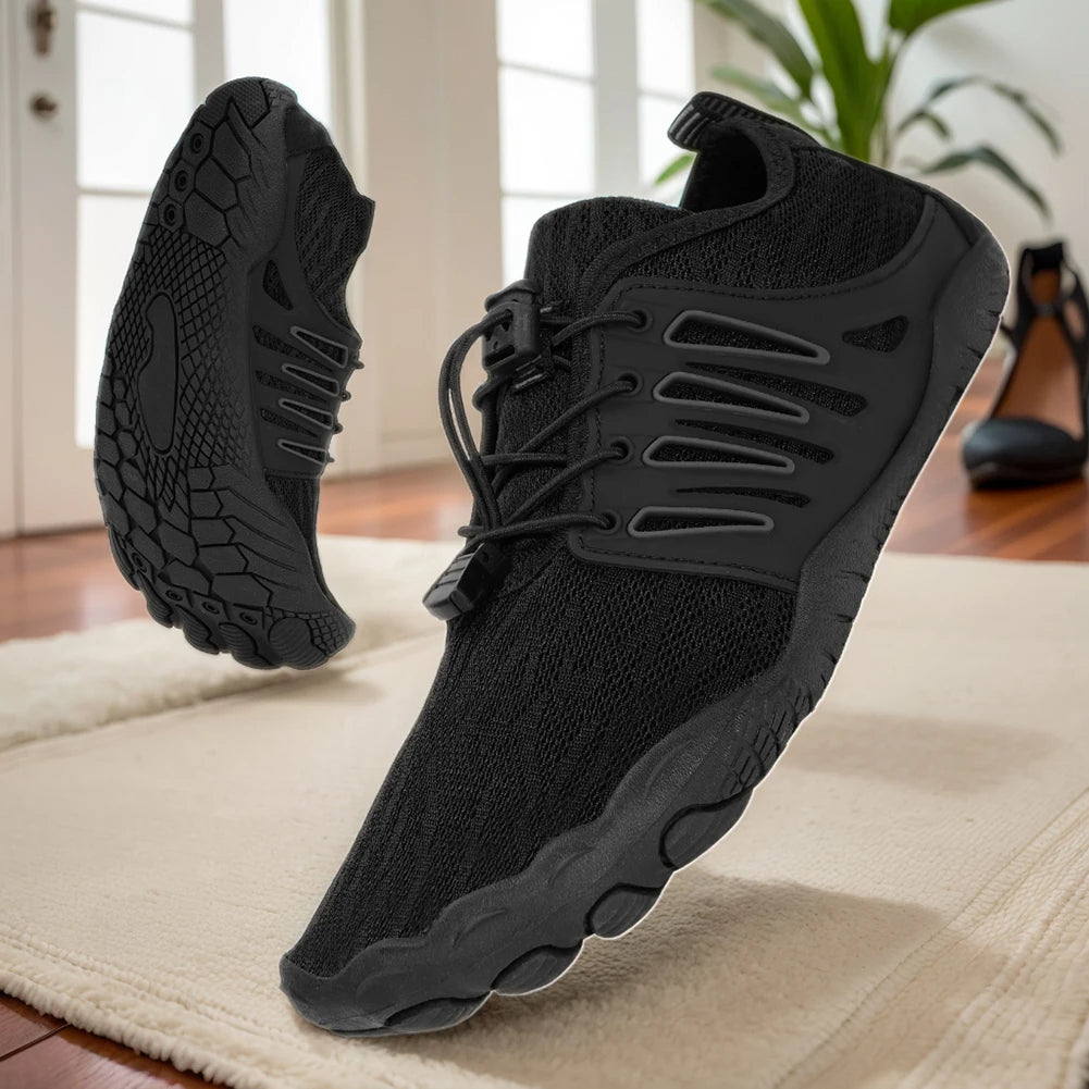 OrthoStep – Orthopädischer Barfußschuh, gesund, atmungsaktiv, wasserfest, rutschfest – ideal für Spaziergang, Wandern und Laufen – Unisex
