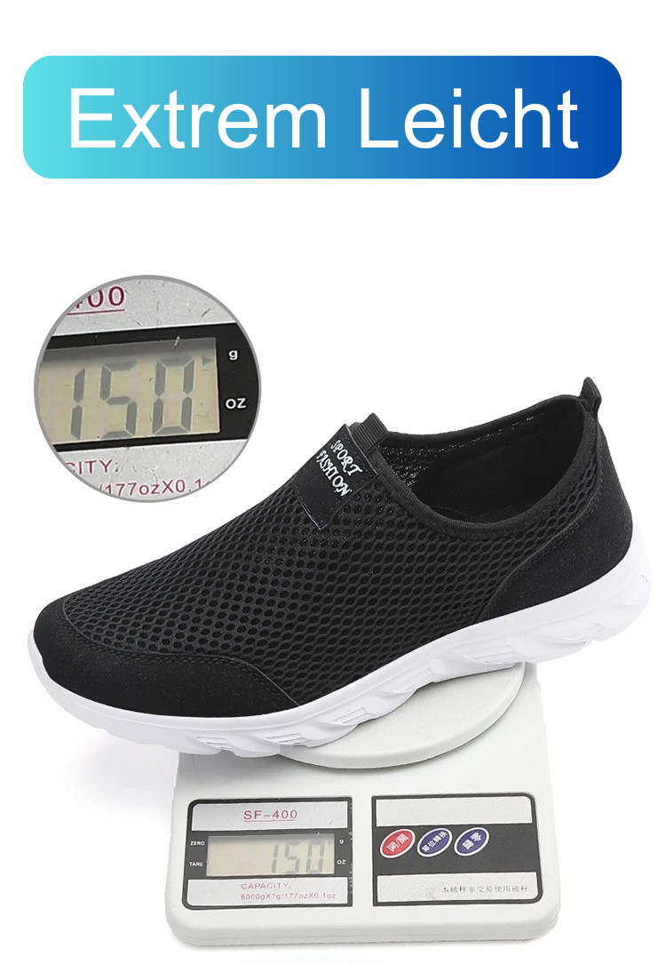 RehaFit Vital Slip-On – Orthopädischer Schuh, schmerzlindernd, atmungsaktiv, rutschfest – Alltag – Unisex