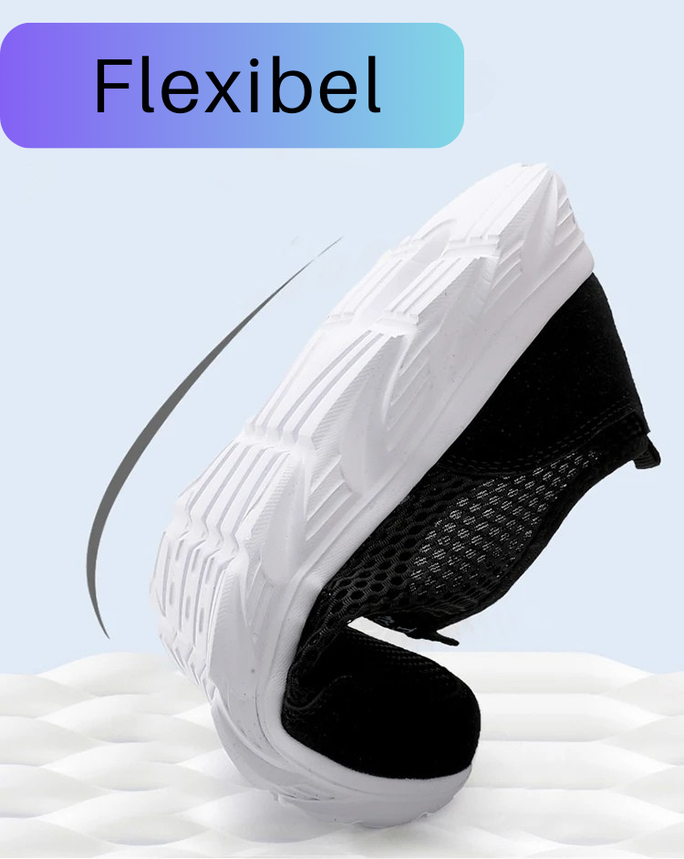 RehaFit Vital Slip-On – Orthopädischer Schuh, schmerzlindernd, atmungsaktiv, rutschfest – Alltag – Unisex