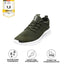 Orthopädische Barfußschuhe Olivgrün – sportliche & ergonomische Unisex-Schuhe für Outdoor & Alltag