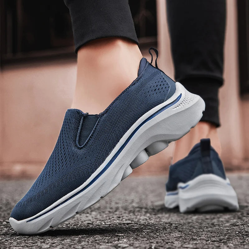 RehaFit Slip-On – Orthopädischer, schmerzlindernder Schuh, atmungsaktiv, wasserfest, rutschfest – perfekt für Reha, Therapie, Sport und Alltag – Unisex