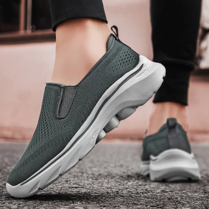 RehaFit Slip-On – Orthopädischer, schmerzlindernder Schuh, atmungsaktiv, wasserfest, rutschfest – perfekt für Reha, Therapie, Sport und Alltag – Unisex