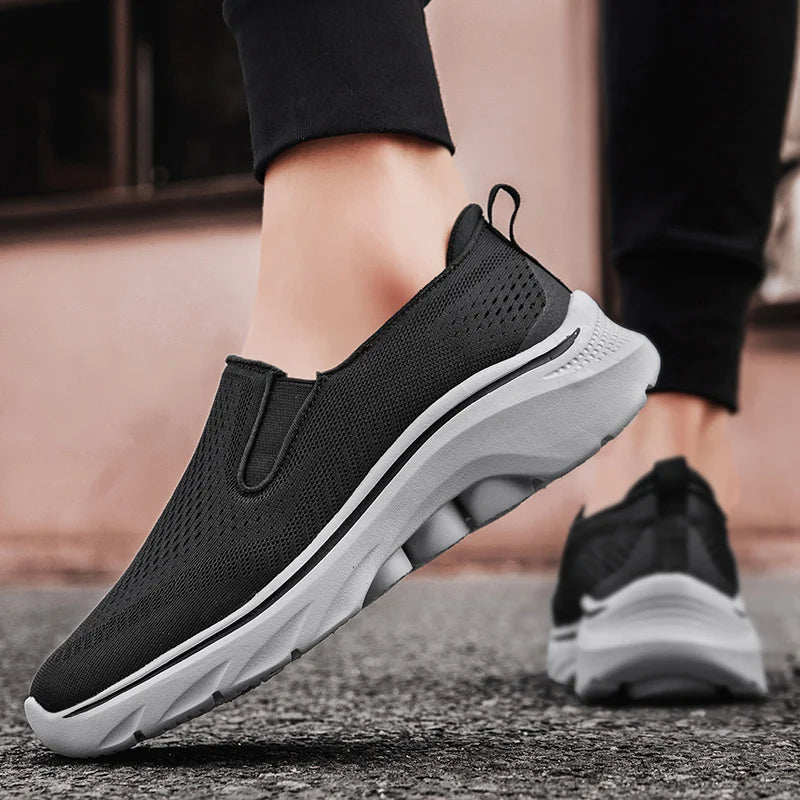 RehaFit Slip-On – Orthopädischer, schmerzlindernder Schuh, atmungsaktiv, wasserfest, rutschfest – perfekt für Reha, Therapie, Sport und Alltag – Unisex