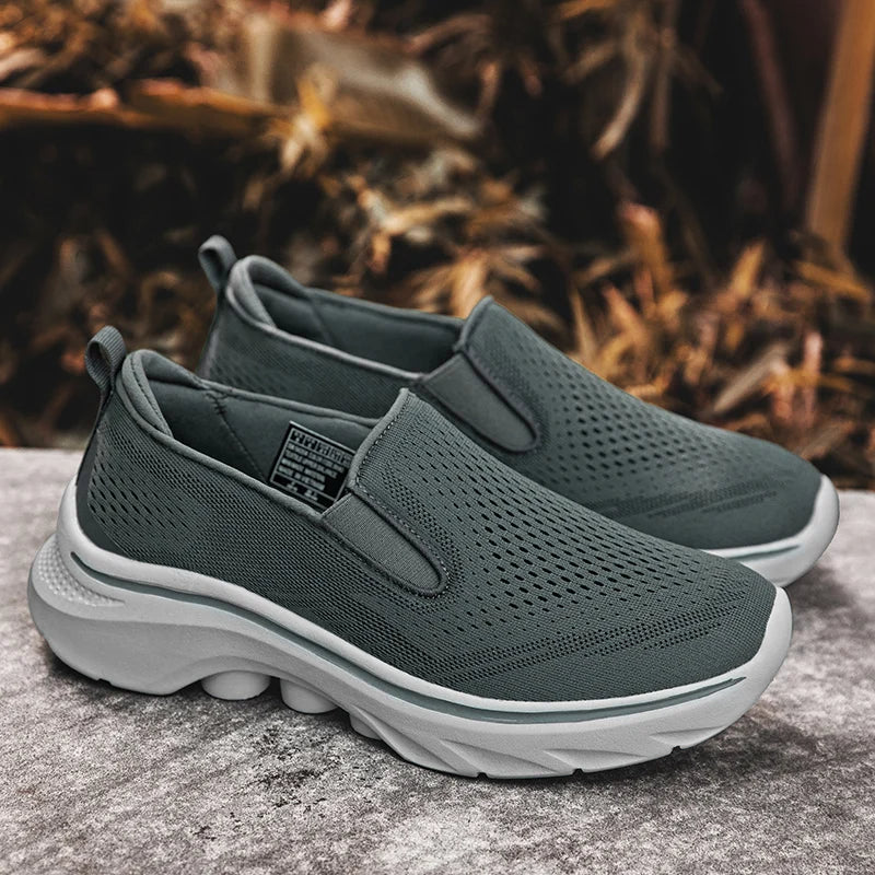 RehaFit Slip-On – Orthopädischer, schmerzlindernder Schuh, atmungsaktiv, wasserfest, rutschfest – perfekt für Reha, Therapie, Sport und Alltag – Unisex