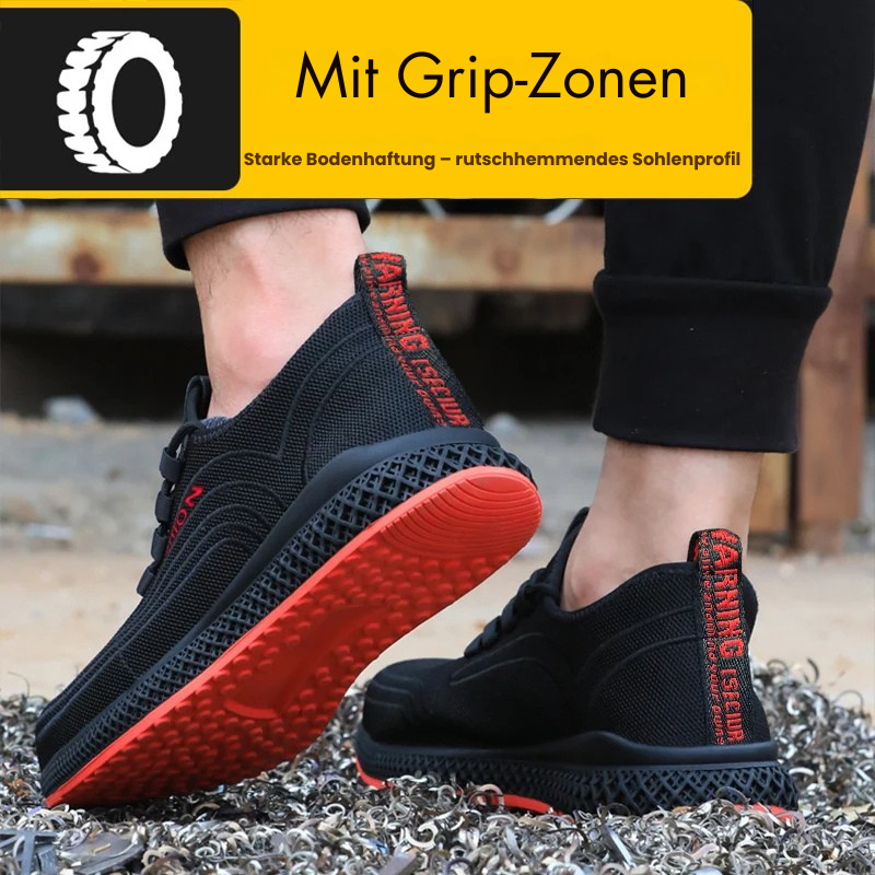 TGX36 WorkFit Leichter Arbeitssneaker mit Stahlkappe & Durchtrittschutz - SAFETY SHOES