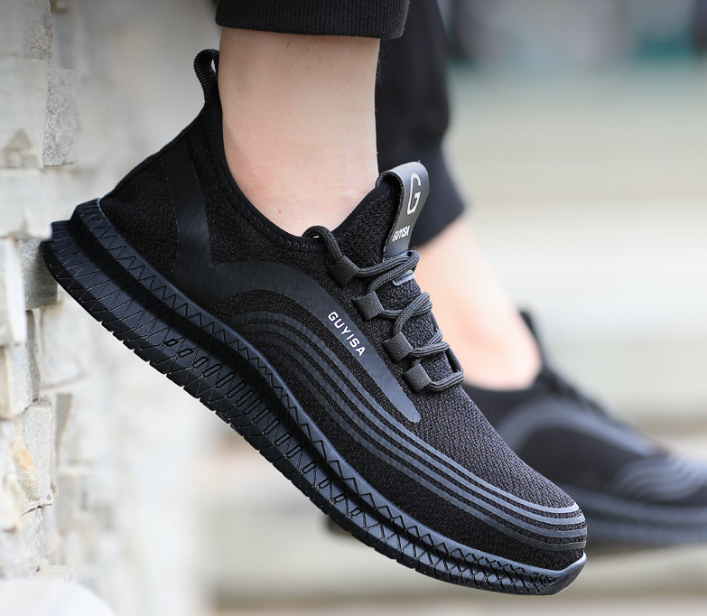 Sneaker Sicherheitsschuhe mit Stahlkappe – TGX34 Atmungsaktiv & Antirutsch durchtrittsicher - SAFETY SHOES
