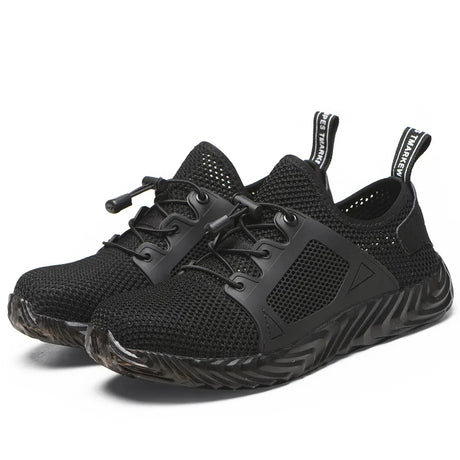 TGX37 Atmungsaktive Herren Stahlkappen Sneaker mit Flymesh & Rutschfester Sohle - SAFETY SHOES