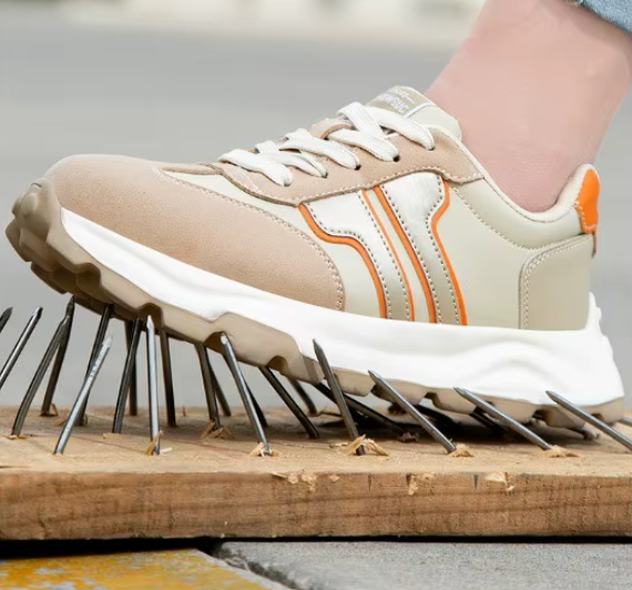 TGXD13 S1P Sicherheitsschuhe - Lässige atmungsaktive Stahlkappen Damen Fit