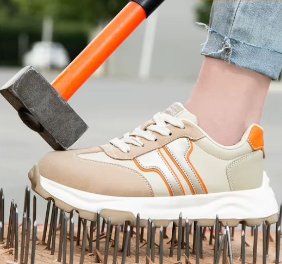 TGXD13 S1P Sicherheitsschuhe - Lässige atmungsaktive Stahlkappen Damen Fit