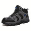 Graue TigleX Explorer Allterrain Wanderschuhe mit rutschfester, robuster Profilsohle, ergonomischem Design und atmungsaktivem Obermaterial – ideal als leichte Trekking-Schuhe für Damen und Herren, perfekt für Outdoor-Abenteuer, Wandern, Trekkingtouren und alle Allterrain-Einsätze.
