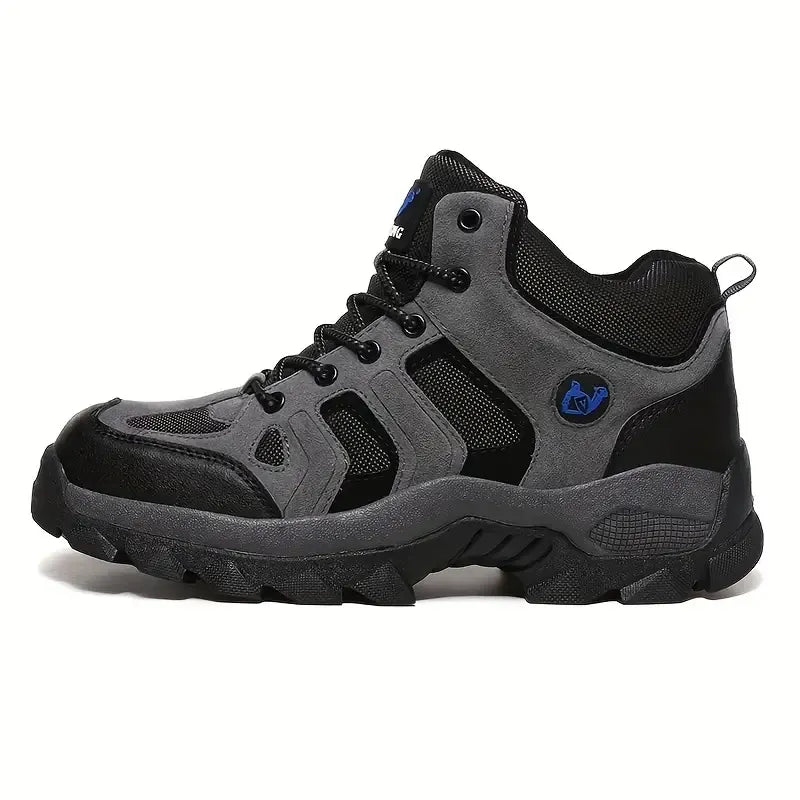 Dunkelgraue TigleX Explorer Allterrain Wanderschuhe mit rutschfester Profilsohle, ultraleichtem und atmungsaktivem Obermateria
