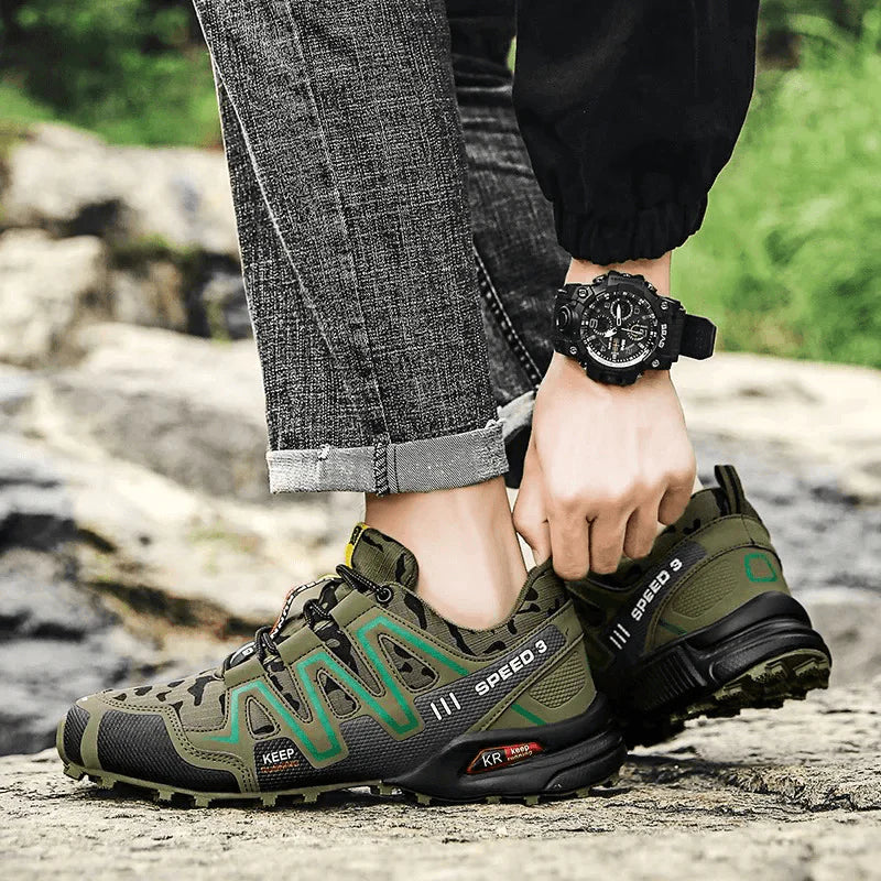 Leichte OrthoTrekking Trail- und Wanderschuhe mit zusätzlichem Zehenschutz