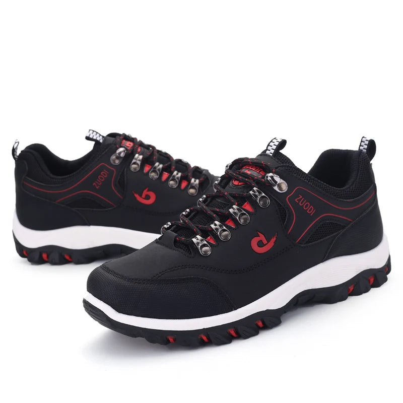 Schuhpaar der TigleX CoreBalance Serie – ergonomische Lauf- & Wanderschuhe für Damen und Herren.