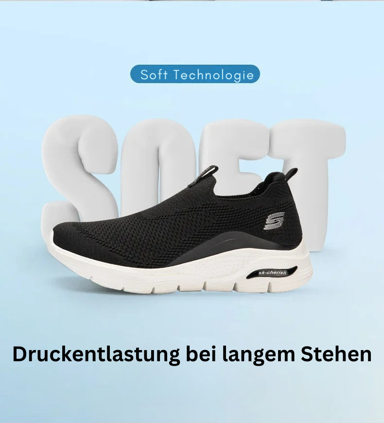 TigleX FreeStep mit Soft-Technologie – orthopädischer Gesundheitsschuh für effektive Druckentlastung bei langem Stehen und Gehen.