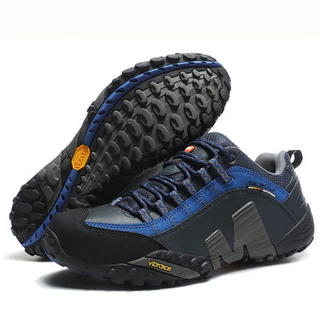 Detailaufnahme: Profilsohle des TigleX Flow – starker Grip, ideal für Trekking, rutschige Böden und Naturpfade.