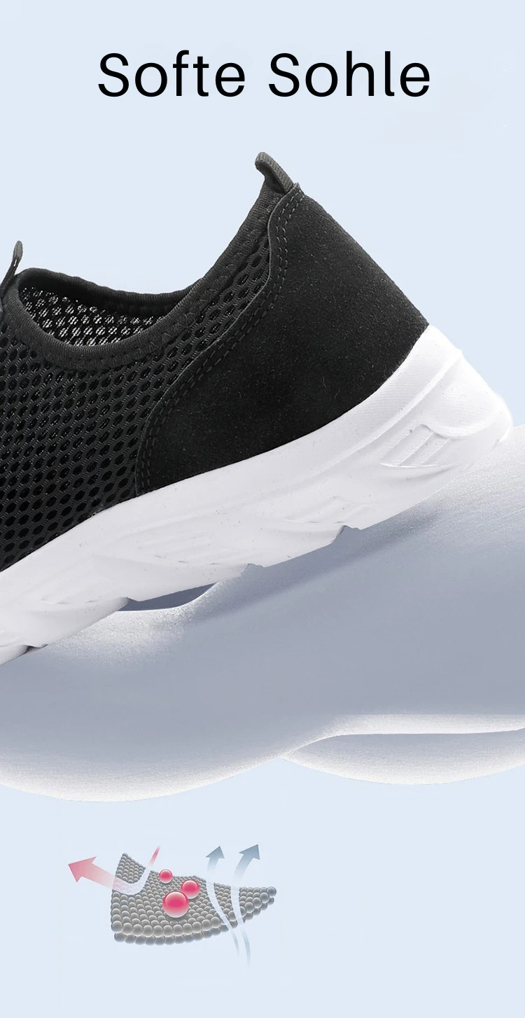 RehaFit Vital Slip-On – Orthopädischer Schuh, schmerzlindernd, atmungsaktiv, rutschfest – Alltag – Unisex