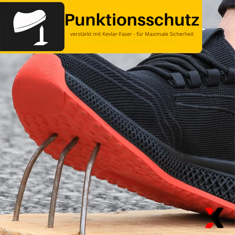 TGX36 WorkFit Leichter Arbeitssneaker mit Stahlkappe & Durchtrittschutz - SAFETY SHOES