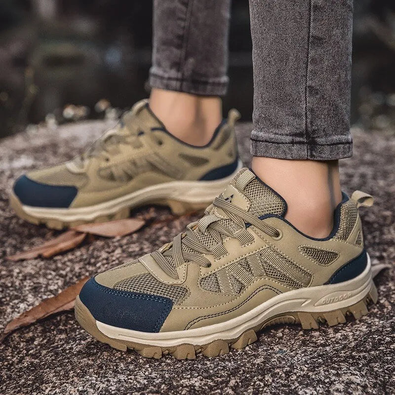 TGX Motion Laufschuhe mit griffiger Profilsohle für maximale Traktion auf schwierigen Untergründen