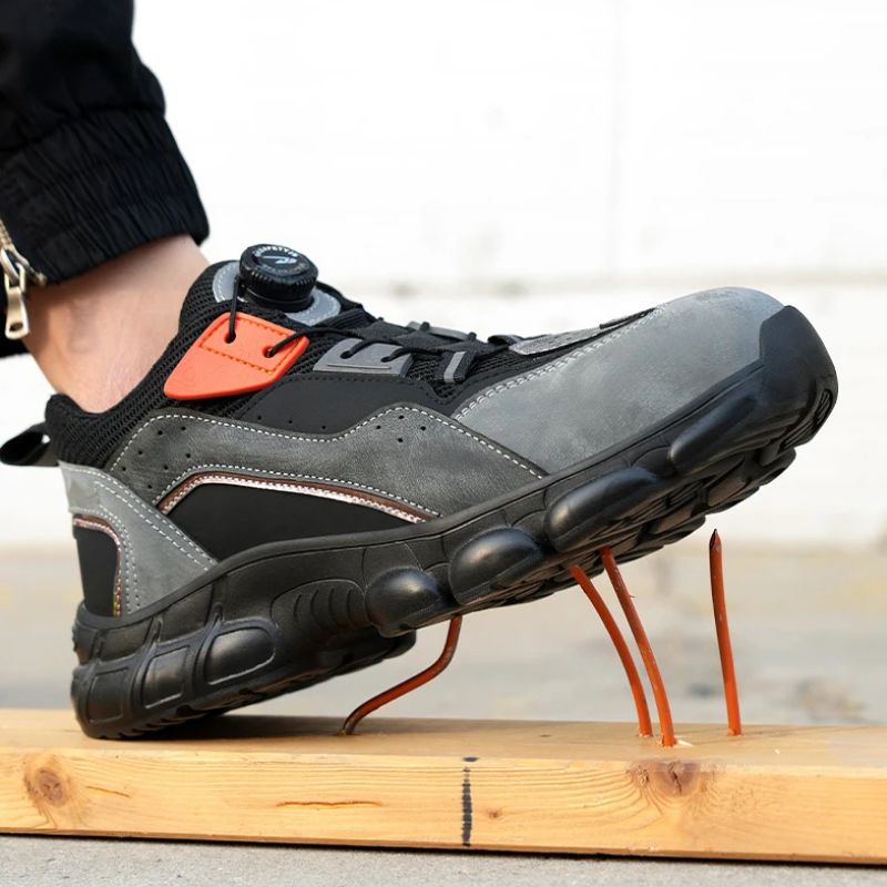 TGX-W36 mit durchtrittsicherer Zwischensohle beim Härtetest – Unisex S3