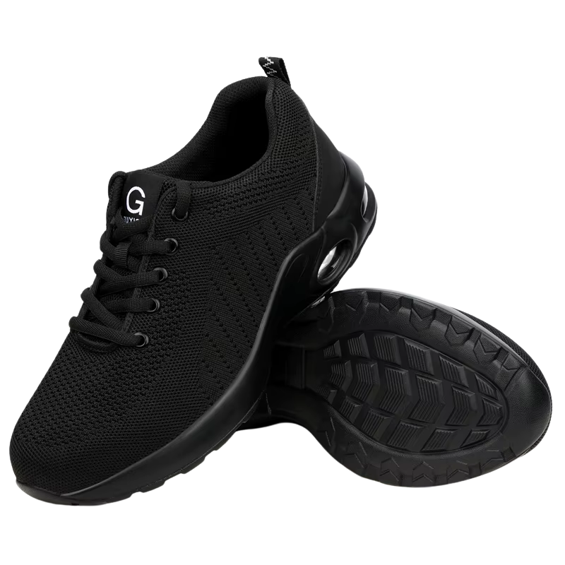 TGX35 Sicherheitsschuhe Herren Black Stahlkappe & Kevlar-Sohle - SAFETY SHOES