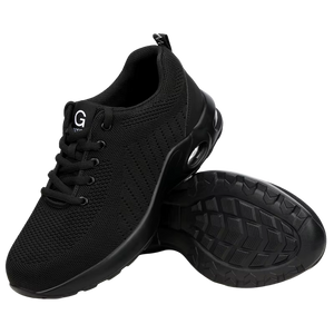 TGX35 Sicherheitsschuhe Herren Black Stahlkappe & Kevlar-Sohle - SAFETY SHOES