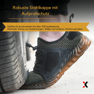 TGX37 – Atmungsaktive Damen &  Herren S1P Sicherheitssneaker mit Stahlkappe - TigleX