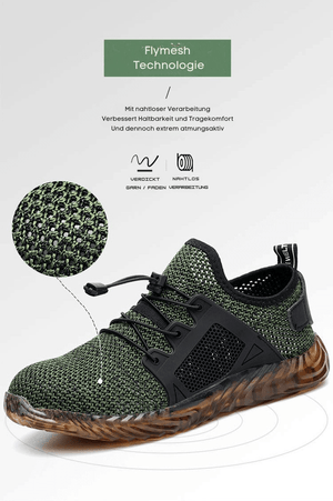 TGX37 – Atmungsaktive Damen &  Herren S1P Sicherheitssneaker mit Stahlkappe - TigleX