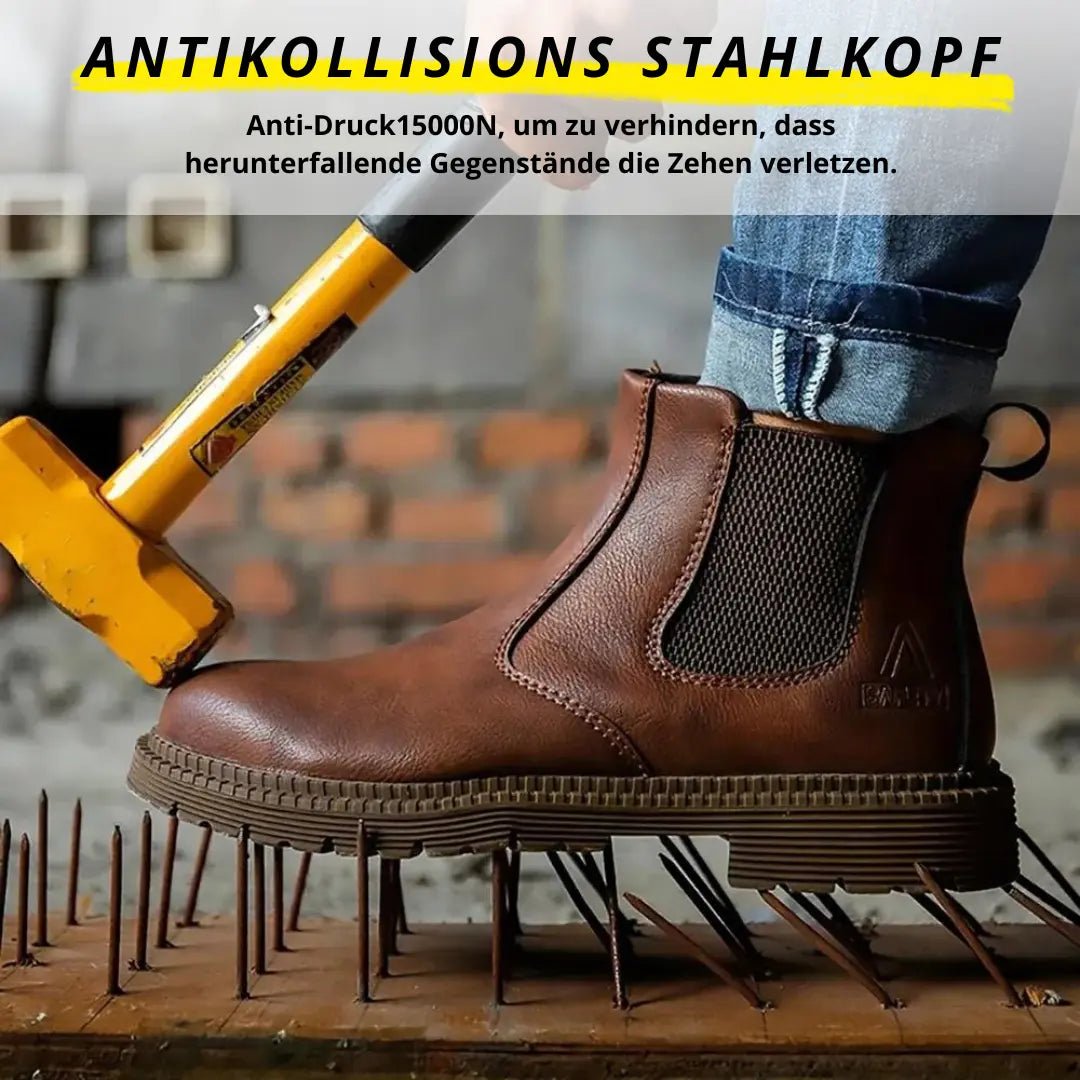 TGX40 – S3 Sicherheitsschuhe mit Stahlkappe, Gummisohle, durchtrittsicher - TigleX