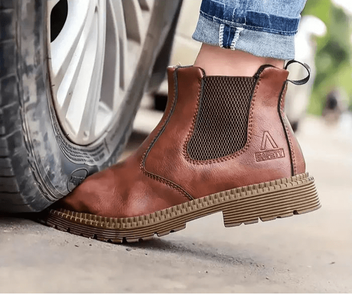 TGX40 – S3 Sicherheitsschuhe mit Stahlkappe, Gummisohle, durchtrittsicher - TigleX