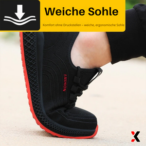 TGX36 WorkFit Leichter Arbeitssneaker mit Stahlkappe & Durchtrittschutz - SAFETY SHOES