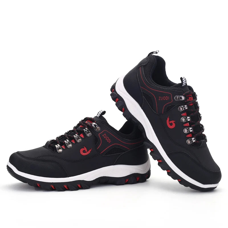 Rutschfester Wanderschuh mit sportlichem Profil – ideal bei Rückenschmerzen, für Alltag und Gelände.