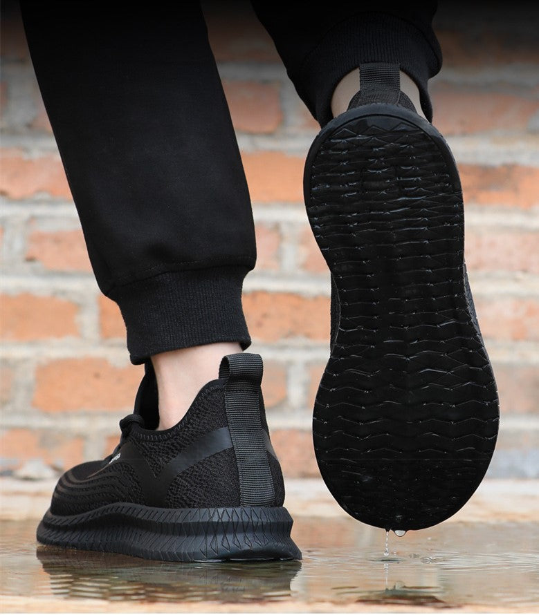 Sneaker Sicherheitsschuhe mit Stahlkappe – TGX34 Atmungsaktiv & Antirutsch durchtrittsicher - SAFETY SHOES